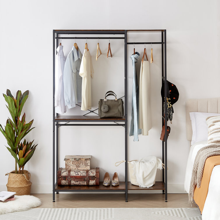 Heavy duty hanging online closet organizer